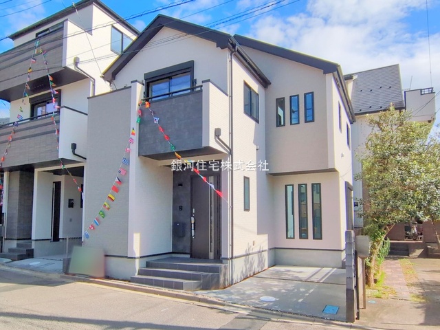 G00384468 埼玉県さいたま市浦和区領家６丁目 新築一戸建て 6690万円 土地面積79.90m² (約24.16坪) 建物面積91.81m² (約27.77坪) 間取り３ＳＬＤＫ 築年月2025年10月(築１年以内)【外観14】