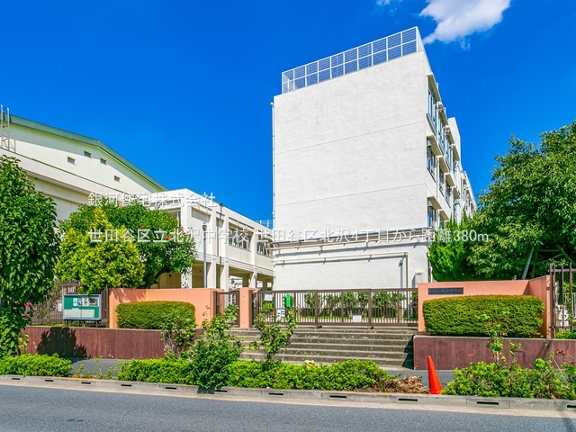 G00384485 東京都世田谷区北沢４丁目 土地 1億5480万円 土地面積120.42m² (約36.42坪)【周辺環境】世田谷区立北沢中学校