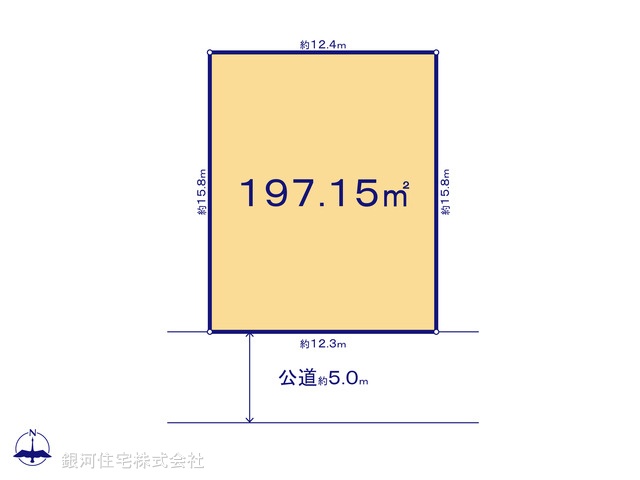 G00384764 東京都八王子市西寺方町 土地(建築条件付土地) 1050万円【区画図】