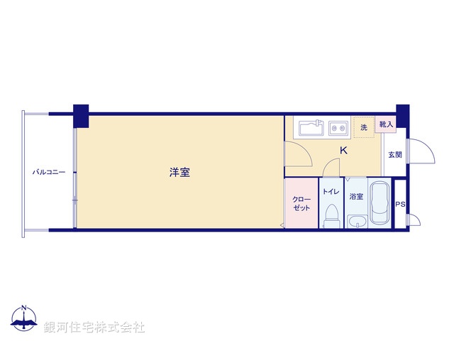 G00385413 東京都江戸川区中葛西１丁目 中古マンション 1490万円【間取図】