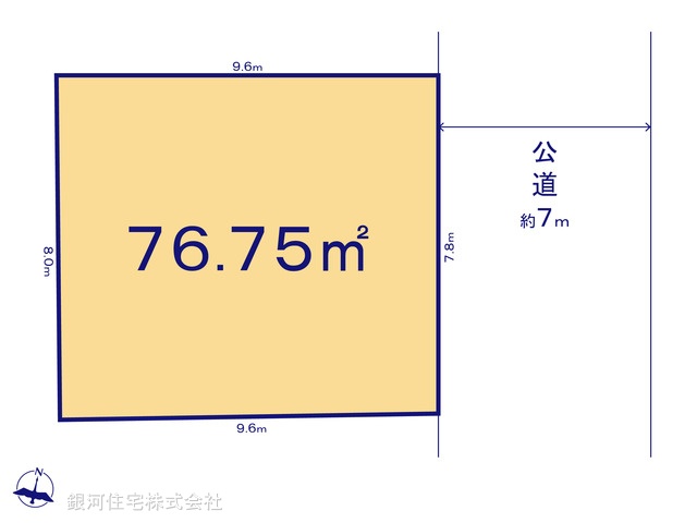 G00385448 千葉県千葉市稲毛区轟町１丁目 土地 3498万円【区画図】