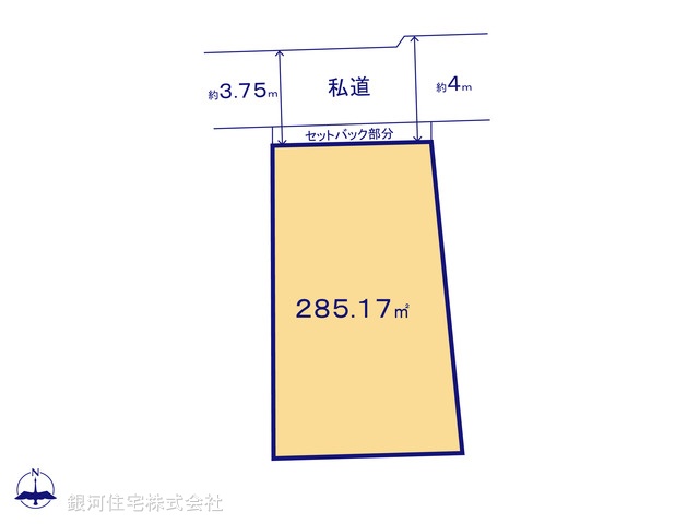 G00385453 東京都目黒区緑が丘２丁目 土地 3億9800万円【区画図】