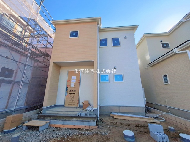 G00385516 埼玉県久喜市栗原４丁目 新築一戸建て 2780万円 土地面積156.79m² (約47.42坪) 建物面積103.09m² (約31.18坪) 間取り３ＬＤＫ 築年月2026年02月【外観5】