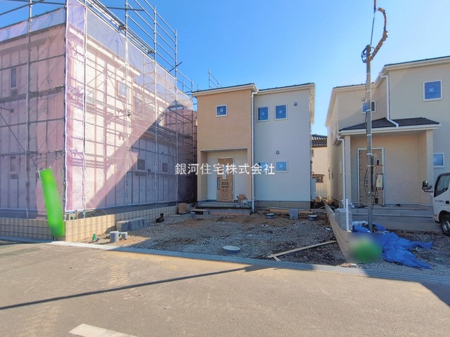 G00385516 埼玉県久喜市栗原４丁目 新築一戸建て 2780万円 土地面積156.79m² (約47.42坪) 建物面積103.09m² (約31.18坪) 間取り３ＬＤＫ 築年月2026年02月【外観13】