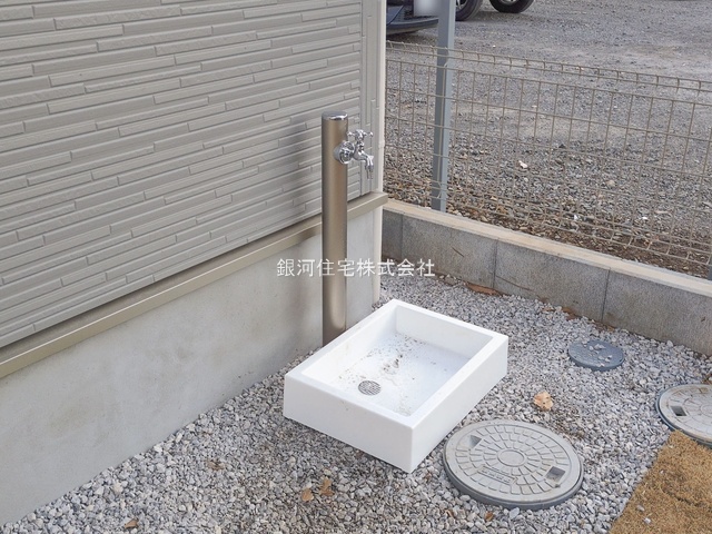 G00385534 埼玉県所沢市東狭山ヶ丘１丁目 新築一戸建て 4580万円 土地面積124.37m² (約37.62坪) 建物面積100.20m² (約30.31坪) 間取り３ＬＤＫ 築年月2025年12月(築１年以内)【外観17】