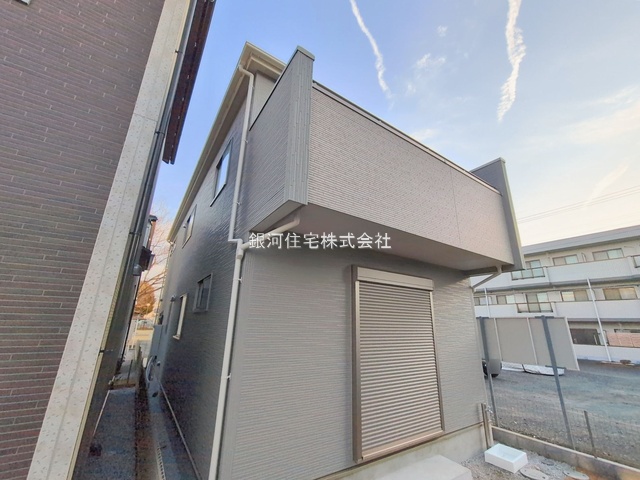 G00385534 埼玉県所沢市東狭山ヶ丘１丁目 新築一戸建て 4580万円 土地面積124.37m² (約37.62坪) 建物面積100.20m² (約30.31坪) 間取り３ＬＤＫ 築年月2025年12月(築１年以内)【外観18】