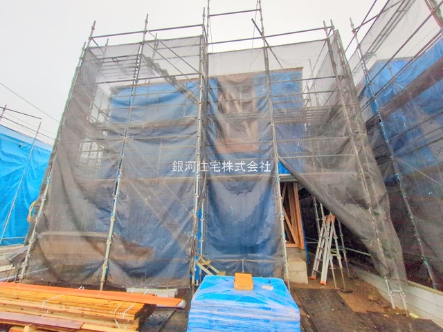 G00385544 千葉県市川市北方町４丁目 新築一戸建て 5688万円 土地面積150.39m² (約45.49坪) 建物面積110.04m² (約33.28坪) 間取り４ＬＤＫ 築年月2026年03月【外観7】