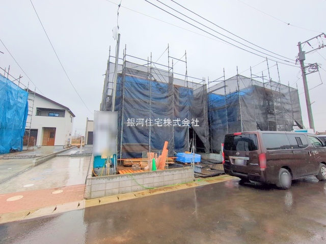 G00385544 千葉県市川市北方町４丁目 新築一戸建て 5688万円 土地面積150.39m² (約45.49坪) 建物面積110.04m² (約33.28坪) 間取り４ＬＤＫ 築年月2026年03月【外観8】