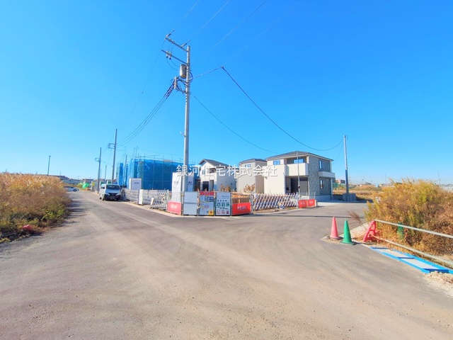G00385544 千葉県市川市北方町４丁目 新築一戸建て 5688万円 土地面積150.39m² (約45.49坪) 建物面積110.04m² (約33.28坪) 間取り４ＬＤＫ 築年月2026年03月【外観12】
