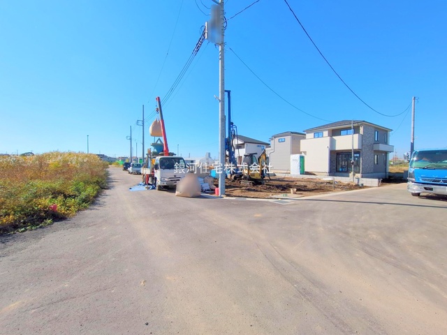 G00385544 千葉県市川市北方町４丁目 新築一戸建て 5688万円 土地面積150.39m² (約45.49坪) 建物面積110.04m² (約33.28坪) 間取り４ＬＤＫ 築年月2026年03月【外観15】