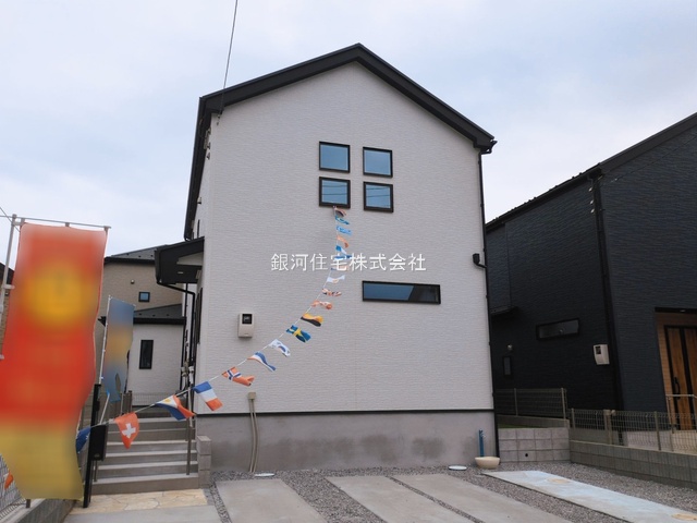 G00385554 神奈川県伊勢原市串橋 新築一戸建て 3490万円 土地面積144.30m² (約43.65坪) 建物面積99.36m² (約30.05坪) 間取り３ＬＤＫ 築年月2026年01月【外観12】
