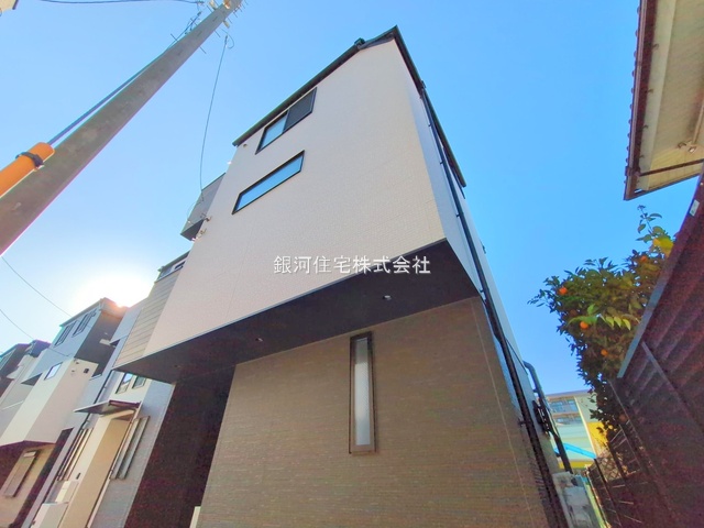G00385588 神奈川県川崎市高津区明津 新築一戸建て 5880万円 土地面積70.41m² (約21.29坪) 建物面積101.41m² (約30.67坪) 間取り３ＳＬＤＫ 築年月2025年12月(築１年以内)【外観7】