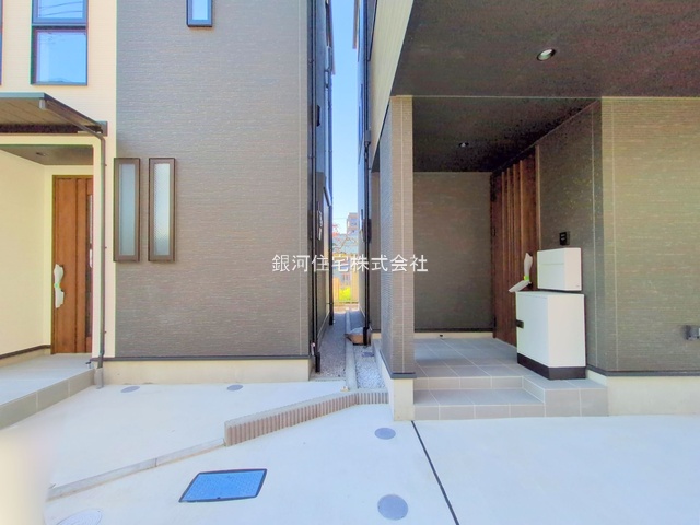 G00385588 神奈川県川崎市高津区明津 新築一戸建て 5880万円 土地面積70.41m² (約21.29坪) 建物面積101.41m² (約30.67坪) 間取り３ＳＬＤＫ 築年月2025年12月(築１年以内)【外観17】