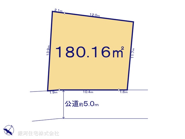 G00385748 東京都町田市本町田 土地 3380万円【区画図】