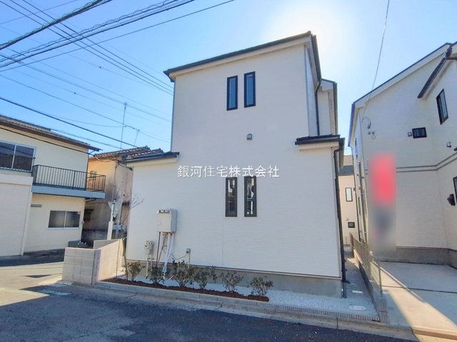 G00385825 埼玉県新座市石神４丁目 新築一戸建て 3590万円 土地面積102.83m² (約31.10坪) 建物面積92.32m² (約27.92坪) 間取り４ＬＤＫ 築年月2025年12月(築１年以内)【外観12】