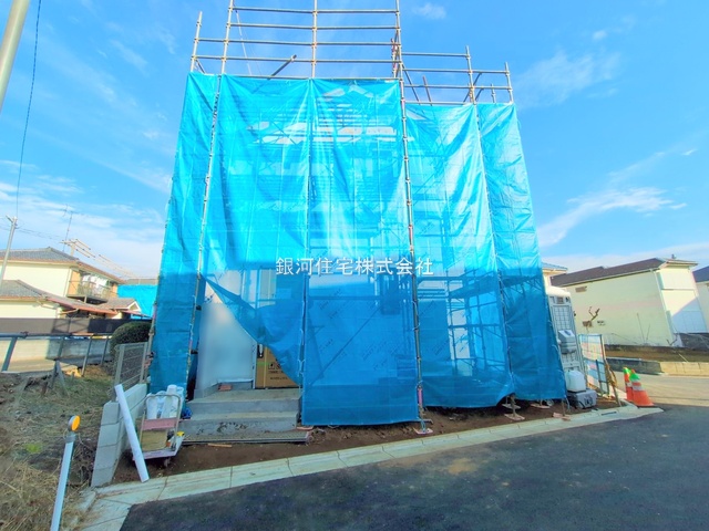 G00385826 埼玉県新座市石神４丁目 新築一戸建て 4490万円 土地面積102.04m² (約30.86坪) 建物面積92.27m² (約27.91坪) 間取り４ＬＤＫ 築年月2026年01月【外観11】