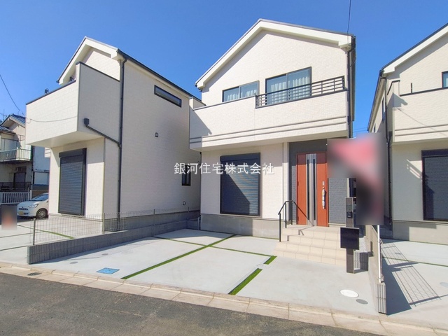 G00385827 埼玉県新座市石神４丁目 新築一戸建て 4190万円 土地面積102.03m² (約30.86坪) 建物面積90.10m² (約27.25坪) 間取り４ＬＤＫ 築年月2026年01月【外観8】