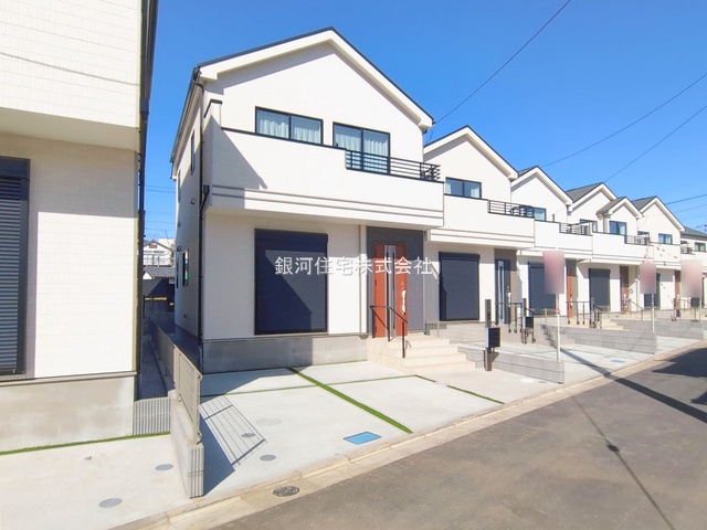 G00385827 埼玉県新座市石神４丁目 新築一戸建て 4190万円 土地面積102.03m² (約30.86坪) 建物面積90.10m² (約27.25坪) 間取り４ＬＤＫ 築年月2026年01月【外観9】