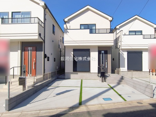 G00385828 埼玉県新座市石神４丁目 新築一戸建て 4190万円 土地面積106.65m² (約32.26坪) 建物面積91.18m² (約27.58坪) 間取り４ＬＤＫ 築年月2026年01月【外観2】