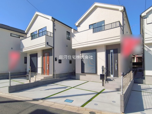 G00385828 埼玉県新座市石神４丁目 新築一戸建て 4190万円 土地面積106.65m² (約32.26坪) 建物面積91.18m² (約27.58坪) 間取り４ＬＤＫ 築年月2026年01月【外観8】