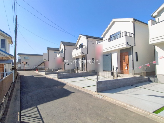 G00385828 埼玉県新座市石神４丁目 新築一戸建て 4190万円 土地面積106.65m² (約32.26坪) 建物面積91.18m² (約27.58坪) 間取り４ＬＤＫ 築年月2026年01月【外観10】