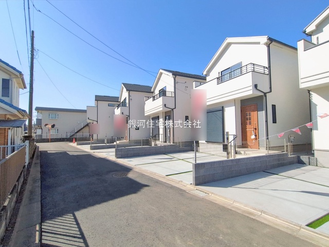 G00385829 埼玉県新座市石神４丁目 新築一戸建て 4290万円 土地面積109.10m² (約33.00坪) 建物面積91.70m² (約27.73坪) 間取り４ＬＤＫ 築年月2026年01月【外観3】