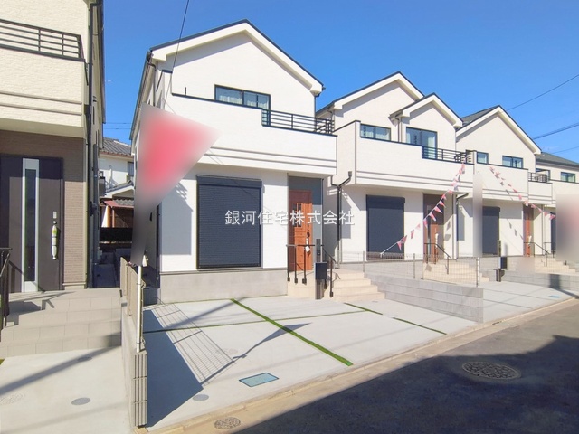 G00385829 埼玉県新座市石神４丁目 新築一戸建て 4290万円 土地面積109.10m² (約33.00坪) 建物面積91.70m² (約27.73坪) 間取り４ＬＤＫ 築年月2026年01月【外観9】