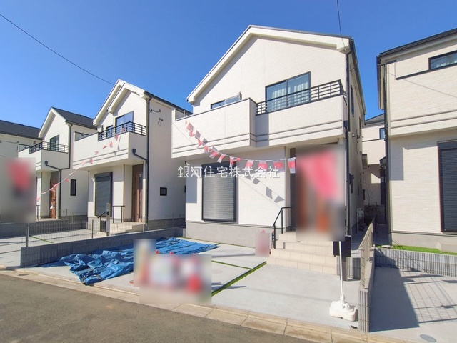 G00385831 埼玉県新座市石神４丁目 新築一戸建て 4290万円 土地面積103.01m² (約31.16坪) 建物面積93.57m² (約28.30坪) 間取り４ＬＤＫ 築年月2026年01月【外観8】