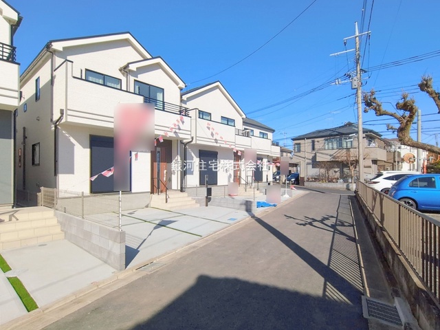 G00385831 埼玉県新座市石神４丁目 新築一戸建て 4290万円 土地面積103.01m² (約31.16坪) 建物面積93.57m² (約28.30坪) 間取り４ＬＤＫ 築年月2026年01月【外観10】