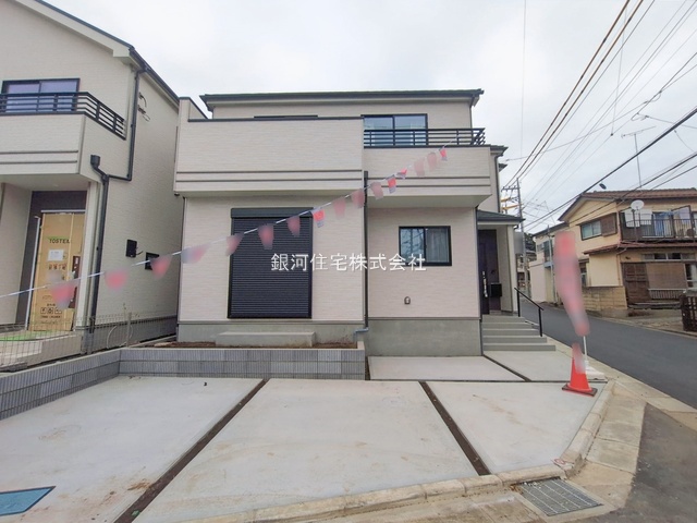 G00385832 埼玉県新座市石神４丁目 新築一戸建て 4290万円 土地面積103.01m² (約31.16坪) 建物面積92.94m² (約28.11坪) 間取り４ＬＤＫ 築年月2025年12月(築１年以内)【外観2】