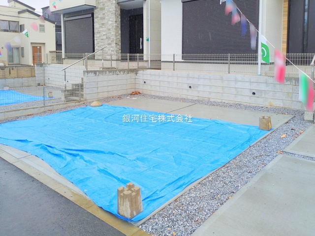 G00385851 千葉県市川市北方町４丁目 新築一戸建て 4999万円 土地面積134.12m² (約40.57坪) 建物面積104.95m² (約31.74坪) 間取り３ＬＤＫ 築年月2025年12月(築１年以内)【外観9】