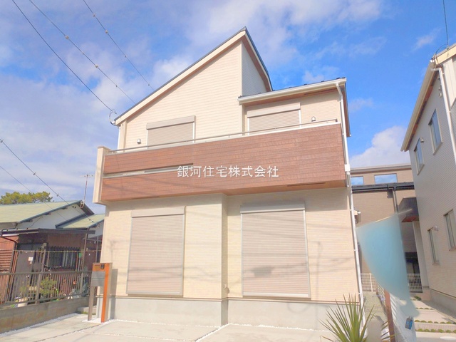 G00385862 神奈川県茅ヶ崎市南湖４丁目 新築一戸建て 6280万円 土地面積133.83m² (約40.48坪) 建物面積98.96m² (約29.93坪) 間取り４ＬＤＫ 築年月2025年11月(築１年以内)【外観13】