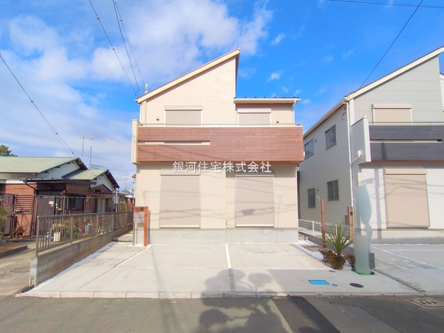 G00385862 神奈川県茅ヶ崎市南湖４丁目 新築一戸建て 6280万円 土地面積133.83m² (約40.48坪) 建物面積98.96m² (約29.93坪) 間取り４ＬＤＫ 築年月2025年11月(築１年以内)【外観15】