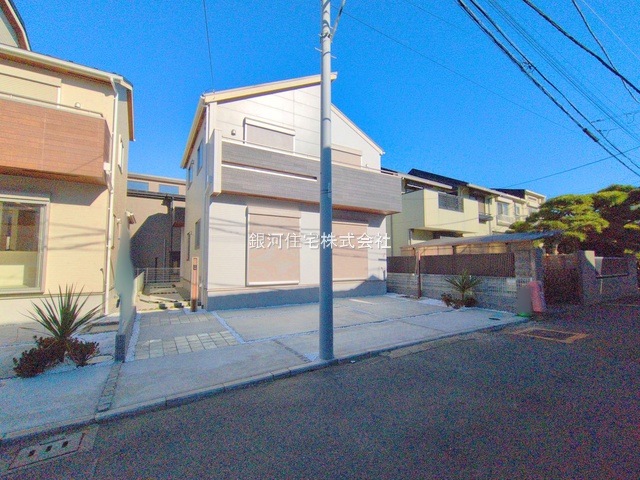 G00385863 神奈川県茅ヶ崎市南湖４丁目 新築一戸建て 6280万円 土地面積133.83m² (約40.48坪) 建物面積98.96m² (約29.93坪) 間取り４ＬＤＫ 築年月2025年11月(築１年以内)【外観16】