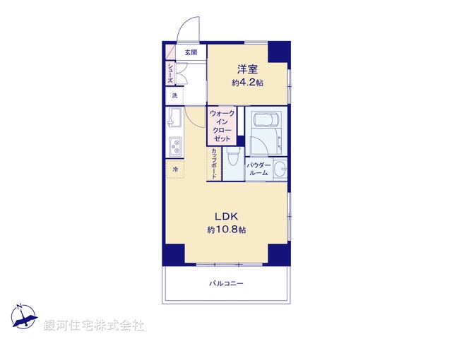 G00385885 東京都新宿区西早稲田３丁目 中古マンション 3280万円【間取図】