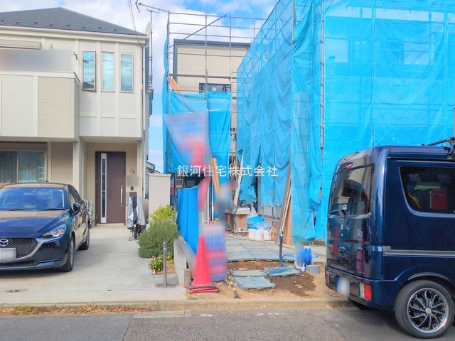 G00385897 神奈川県横浜市緑区東本郷４丁目 新築一戸建て 5490万円 土地面積130.42m² (約39.45坪) 建物面積99.37m² (約30.05坪) 間取り３ＳＬＤＫ 築年月2026年01月【外観2】