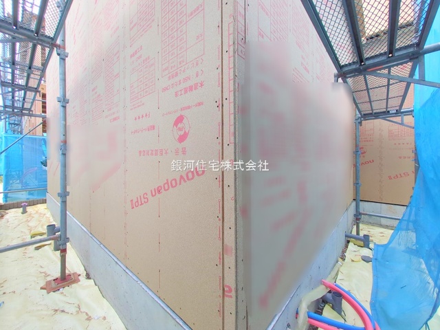 G00385897 神奈川県横浜市緑区東本郷４丁目 新築一戸建て 5490万円 土地面積130.42m² (約39.45坪) 建物面積99.37m² (約30.05坪) 間取り３ＳＬＤＫ 築年月2026年01月【外観7】