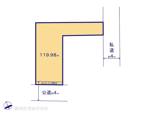 G00385977 千葉県松戸市胡録台 土地 2700万円【区画図】
