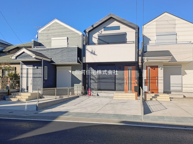 G00385980 神奈川県茅ヶ崎市香川４丁目 新築一戸建て 4098万円 土地面積114.15m² (約34.53坪) 建物面積101.54m² (約30.71坪) 築年月2025年11月(築１年以内)【外観2】