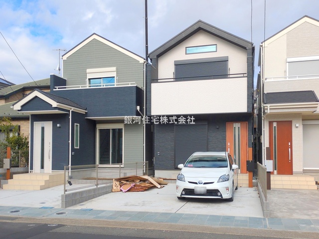 G00385980 神奈川県茅ヶ崎市香川４丁目 新築一戸建て 4098万円 土地面積114.15m² (約34.53坪) 建物面積101.54m² (約30.71坪) 築年月2025年11月(築１年以内)【外観5】