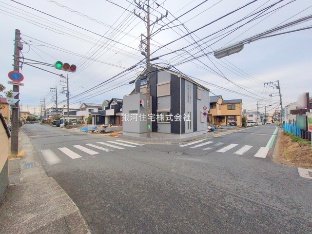 G00385980 神奈川県茅ヶ崎市香川４丁目 新築一戸建て 4098万円 土地面積114.15m² (約34.53坪) 建物面積101.54m² (約30.71坪) 築年月2025年11月(築１年以内)【外観9】