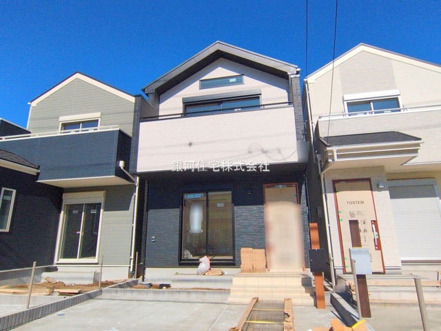 G00385980 神奈川県茅ヶ崎市香川４丁目 新築一戸建て 4098万円 土地面積114.15m² (約34.53坪) 建物面積101.54m² (約30.71坪) 築年月2025年11月(築１年以内)【外観10】