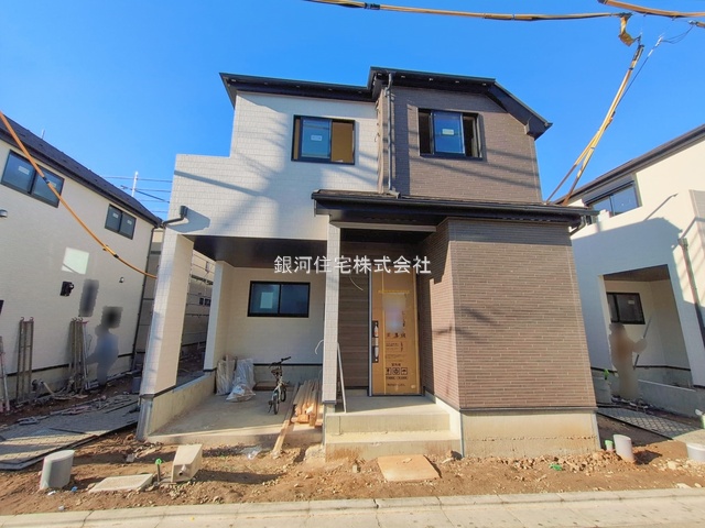 G00386889 東京都江戸川区東小岩１丁目 新築一戸建て 5990万円 土地面積80.45m² (約24.33坪) 建物面積102.26m² (約30.93坪) 間取り３ＳＬＤＫ 築年月2026年02月【外観4】