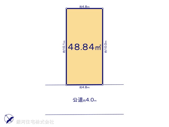 G00387885 神奈川県横浜市西区浅間町２丁目 土地 4980万円【区画図】