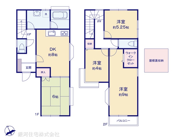 G00388308 千葉県船橋市二和東６丁目 中古一戸建て 2099万円【間取図】