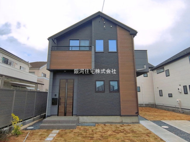 G00388331 千葉県松戸市栄町西５丁目 新築一戸建て 4599万円 土地面積160.00m² (約48.40坪) 建物面積95.84m² (約28.99坪) 間取り４ＬＤＫ 築年月2026年03月(築１年以内)【外観2】