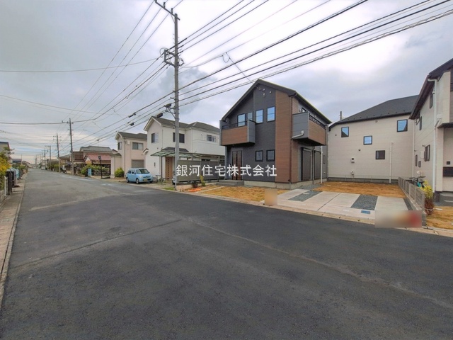 G00388331 千葉県松戸市栄町西５丁目 新築一戸建て 4599万円 土地面積160.00m² (約48.40坪) 建物面積95.84m² (約28.99坪) 間取り４ＬＤＫ 築年月2026年03月(築１年以内)【外観3】