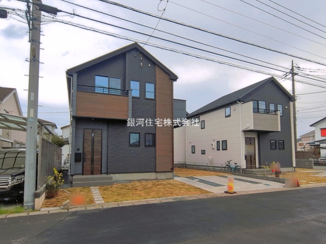 G00388331 千葉県松戸市栄町西５丁目 新築一戸建て 4599万円 土地面積160.00m² (約48.40坪) 建物面積95.84m² (約28.99坪) 間取り４ＬＤＫ 築年月2026年03月(築１年以内)【外観7】