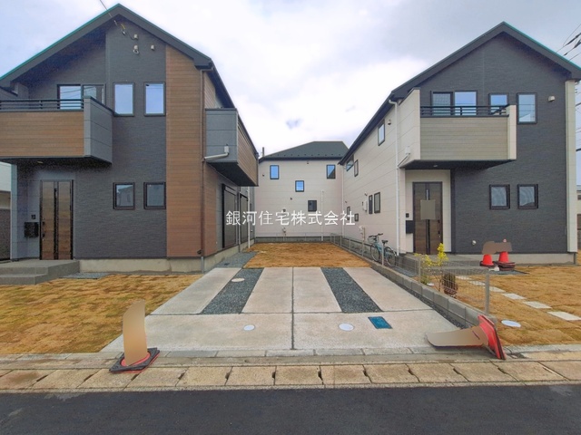G00388331 千葉県松戸市栄町西５丁目 新築一戸建て 4599万円 土地面積160.00m² (約48.40坪) 建物面積95.84m² (約28.99坪) 間取り４ＬＤＫ 築年月2026年03月(築１年以内)【外観10】