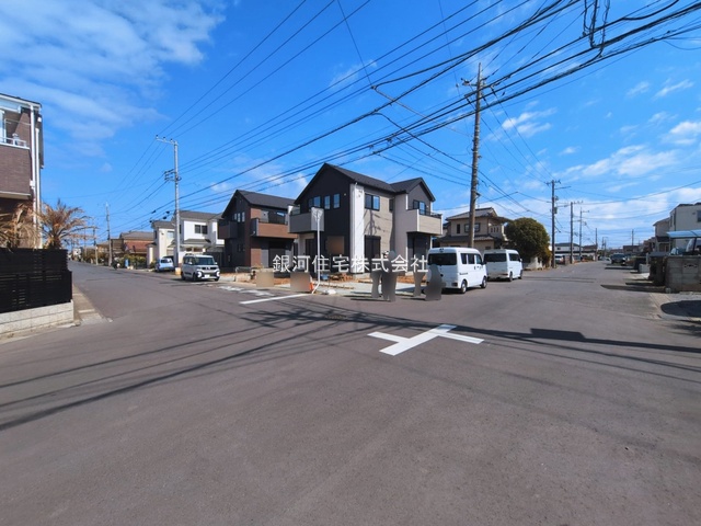 G00388331 千葉県松戸市栄町西５丁目 新築一戸建て 4599万円 土地面積160.00m² (約48.40坪) 建物面積95.84m² (約28.99坪) 間取り４ＬＤＫ 築年月2026年03月(築１年以内)【外観16】